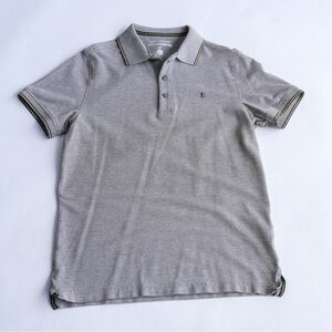 DENVER HAYES Light Gray Polo Shirt Size Small​